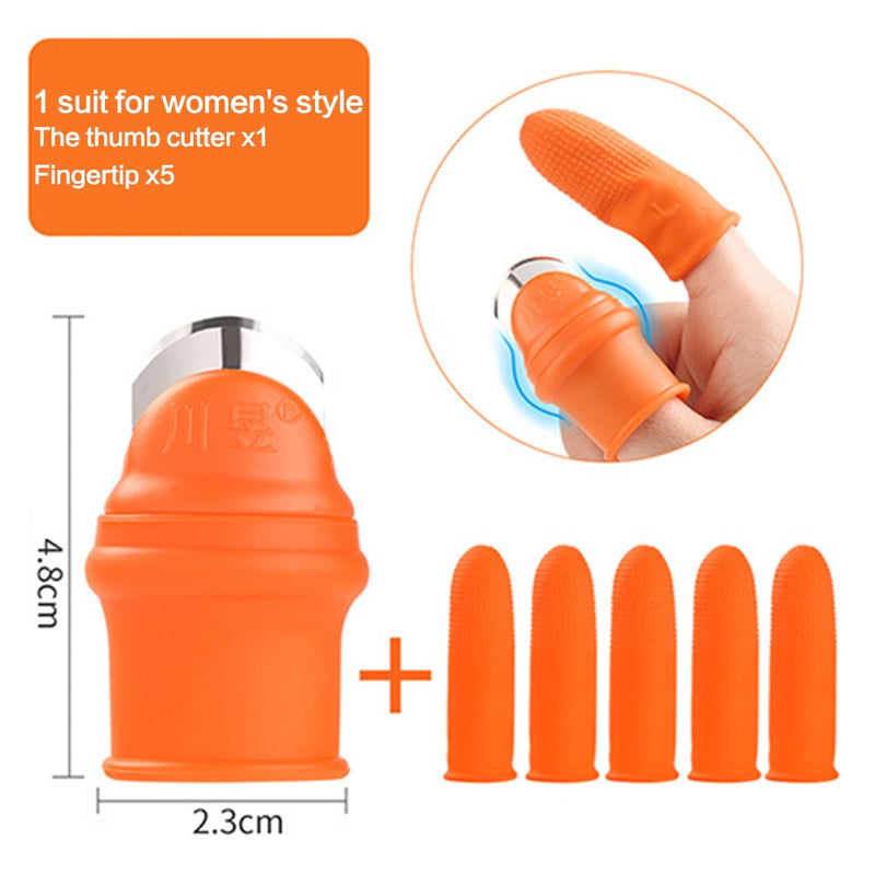 Silikoonist sõrmeotsa kaitsmed lõiketeraga EasyLife™