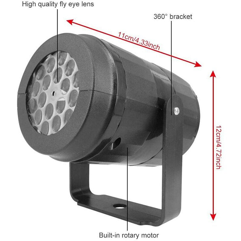 LED - projektor " Lumehelbed" MotionLED™