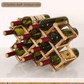 Puidust veinipudelite hoidja EasyLife™ - Maailmakaubad.ee
