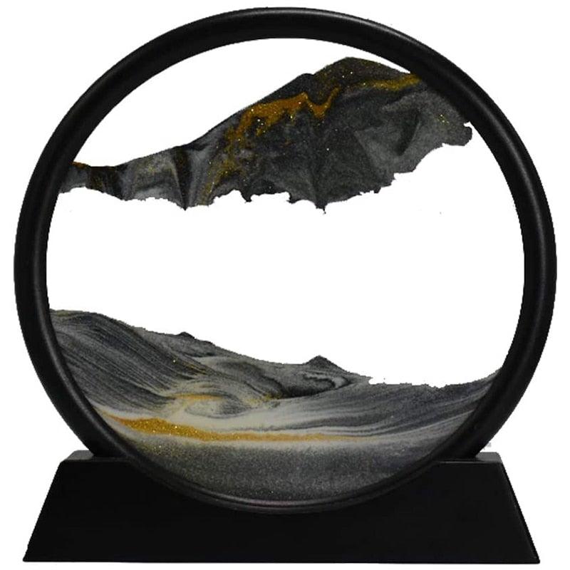 Voolav liiv 3D maastikupilt MotionArt™ - Maailmakaubad.ee