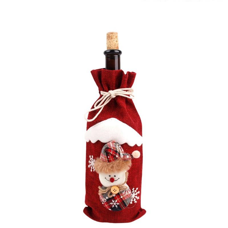 Jõuluteemalised pudelikotid SantaHause™ - Maailmakaubad.ee