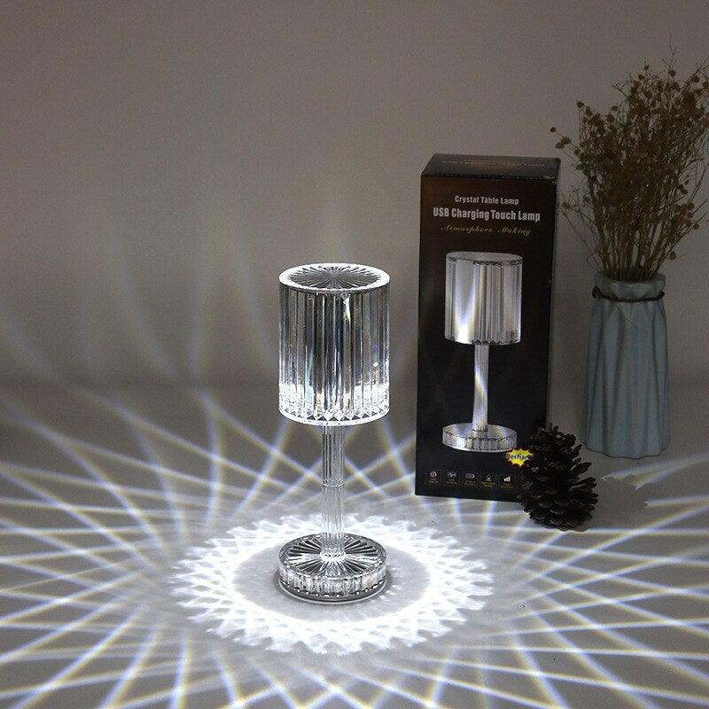 Puuteundlik värvimuutev LED kristalllamp MotionLED™ - Maailmakaubad.ee